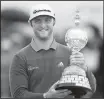  ?? AP/NAILL CARSON ?? Spain’s Jon Rahm avoided a penalty in Sunday’s final round of the Irish Open when rules officials determined he did not attempt to break the rules when TV viewers thought he placed his ball in front of the marker on the sixth green. Rahm went on to win the tournament by six strokes.