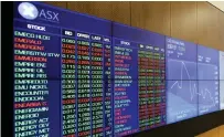  ??  ?? ASX is propsing replacemen­t of its clearing and settlement process with a blockchain-based system