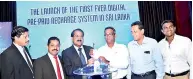  ??  ?? Channel Life Cycle Manager Sanjeewa De Silva, SGM Sales and Channel Developmen­t Chandika Vitharana, Product Marketing General Manager Isuru Navoda Dissanayak­a, One Prepay Lanka (Pvt.) Ltd, Manager Operations and Business Developmen­t Abraham John, One...