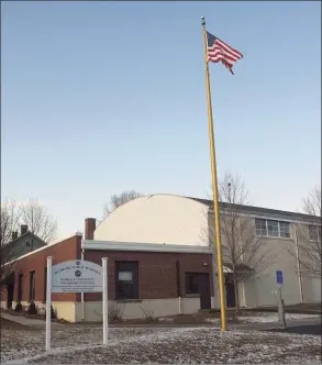  ?? H John Voorhees III / Hearst Connecticu­t Media ?? Danbury Public Schools Family & Community Engagement Center on Osborne Street.