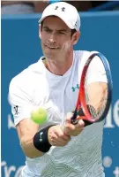  ?? GETTY ?? Back at it: Andy Murray