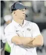  ?? JOHN RAOUX/AP ?? Famed coach Tony Dungy says Scott Frost (above) is building something special at UCF.