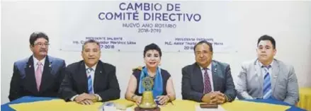 Nueva directiva del Club Rotario La Paz Bermejo - PressReader