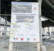  ??  ?? La Halle Centrale : une restaurati­on programmée