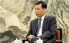  ??  ?? Chinese Finance Minister Liu Kun.