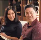  ?? JESSICA BROOKS/ABC ?? Constance Wu and Randall Park star in “Fresh Off the Boat,” which ends Friday.