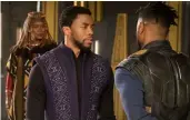  ??  ?? Chadwick Boseman i rollen som Black Panther.