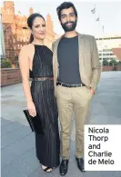  ??  ?? Nicola Thorp and Charlie de Melo