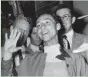  ?? ASSOCIATED PRESS ?? Eddie Arcaro at the Kentucky Derby tack room in 1952.