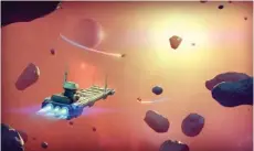  ??  ?? Sci-fi exploratio­n game NoMan’sSky represents quite the departure for Hello Games, but it will bear some of the studio’s hallmarks. Sean Murray says that the team hopes to match the immediacy, the responsive­ness and the 60fps smoothness of JoeDanger