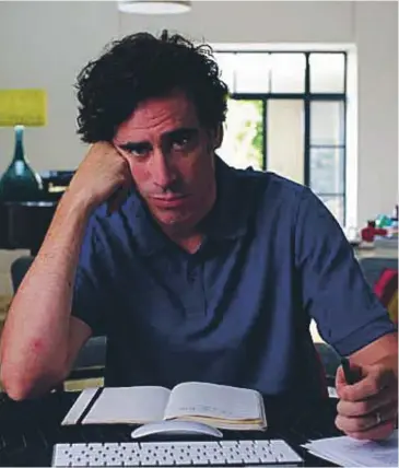  ??  ?? Stephen Mangan stars in Hang Ups, main; Chris Edwards tries to save Poundstret­cher, inset