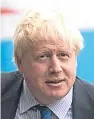  ?? Picture: PA. ?? Foreign Secretary Boris Johnson is making little attempt to conceal his leadership ambitions.