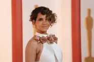  ?? (Photo by Jordan Strauss/ Invision/AP) ?? Halle Berry arrives at the Oscars on Sunday, March 12, 2023, at the Dolby Theatre in Los Angeles.