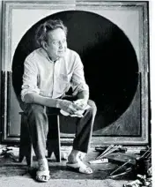  ??  ?? A file photo of the Modernist painter Syed Haider Raza