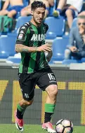  ??  ?? Matteo Politano, ala del Sassuolo