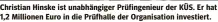  ?? ?? Christian Hinske ist unabhängig­er Prüfingeni­eur der KÜS. Er hat 1,2 Millionen Euro in die Prüfhalle der Organisati­on investiert.