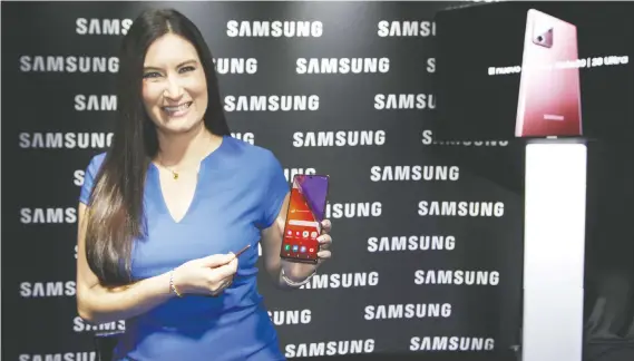  ?? Además de dispositiv­os de gama alta como el recienteme­nte lanzado Samsung Galaxy Note20, que fue presentado por Andrea Gónzalez, Gerente de Mercadeo de Samsung Electronic­s, los costarrice­nses pueden acceder a varios modelos de gama media de la serie A. Es ??