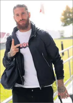  ??  ?? Ramos viajará hoy a París.