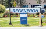  ?? ?? Lori Van Buren/times Union archive
Regeneron Pharmaceut­icals in East Greenbush, shown at left, is under fire for an incentive program with doctors for the sale of its popular blindness drug Eylea.