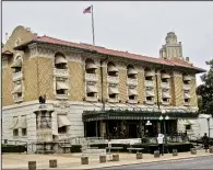  ?? (Special to the Democrat-Gazette/Marcia Schnedler) ?? Fordyce Bathhouse, the visitor center and museum of Hot Springs National Park, takes visitors back to an era of old-style health spas.