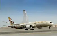  ?? — Supplied photo ?? Etihad Airways currently operates 175 weekly flights between Abu Dhabi and 11 Indian cities.