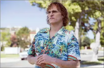  ?? SCOTT PATRICK GREEN— AMAZON STUDIOS VIA ASSOCIATED PRESS ?? Joaquin Phoenix in a scene from “Don’t Worry, He Won’t Get Far On Foot.”