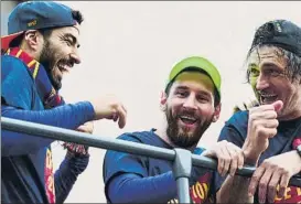  ?? FOTO: MANEL MONTILLA ?? Messi y Suárez acumulan casi todo el poder ofensivo del Barça