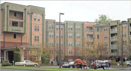  ?? Doug Walker ?? The Etowah Terrace senior residences, by Mercy Senior Housing, was the first big project in the South Rome revitaliza­tion effort.