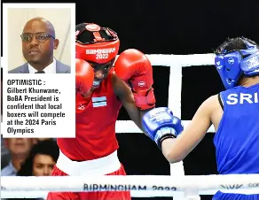 Boxers hopeful of Paris 24 Olympics - PressReader