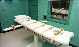  ?? AFP/Getty Images ?? The death chamber at the state penitentia­ry in Huntsville, Texas. Photograph: Paul Buck/