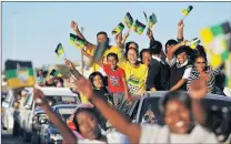  ?? Picture: ANA ARCHIVE ?? FLAGGING POWER? The ANC secured 63% in the local government elections of 2011 and 53.91% in 2016.