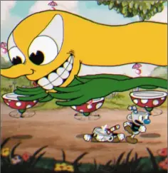  ??  ?? Cuphead is an extraordin­ary work of art that has set a new standard for gaming.