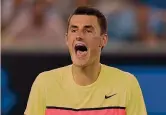  ?? AFP ?? Bernard Tomic, 22 anni, è il numero 25 della classifica Atp