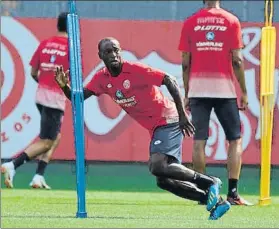  ?? FOTO: MAINZ 05 ?? En casa Anthony Ujah, del Mainz 05, segundo rival del Athletic