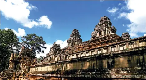  ?? YAN ZHIHONG / FOR CHINA DAILY ?? Angkor Wat is Cambodia’s go-to emblem. Images of the temple are ubiquitous.