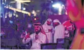  ?? PHOTO: GETTY ?? On top of the world: A man reacts as Hope Probe enters the orbit of Mars on Tuesday in Dubai, UAE.