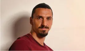  ?? Photograph: Claudio Villa/Getty images ?? Zlatan Ibrahimovi­c: ‘The only thing that keeps me going is the adrenaline because every morning I have pain everywhere.’