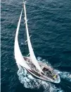  ??  ?? Swan 59 Icebear will enter the Ocean Globe Race