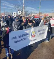  ?? MAX FILBY / STAFF ?? “I feel like we’ve come a long way in America ... But I feel like we have a long way to go still,” said Sarah Banks, one of hundreds who marched in Dayton on Monday to honor the legacy of Martin Luther King Jr. “I just feel like this is something I can contribute.”