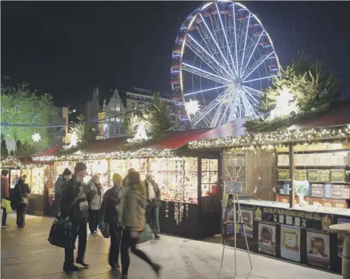  ??  ?? 0 Underbelly says the Hogmanay festival is now reliant on income from market stalls, bars and fairground rides