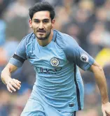  ??  ?? Manchester City’s Turkish star İlkay Gündoğan came on in the 73rd minute as the Citizens defeated Shakhtar Donetsk on Wednesday.