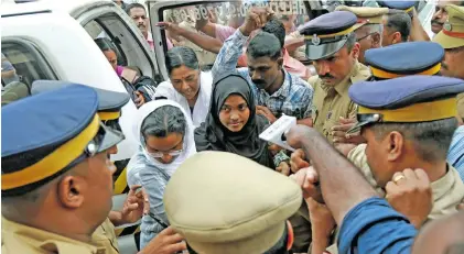  ?? Photo: Wall Street Journal ?? Hadiya Jahan was born into a Hindu family, but converted to Islam and married a Muslim man.