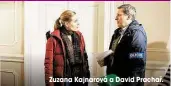  ??  ?? Zuzana Kajnarová a David Prachař.