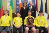  ??  ?? Rosses Point U13 Gold Table Tennis.