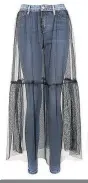  ??  ?? Topshop moto tulle skirt Jamie Jeans £24, reduced from £46