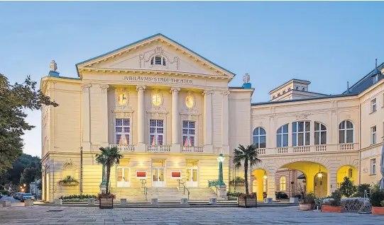  ?? FOTO: CHRISTIAN HUSAR ?? Das Stadttheat­er der Bühne Baden feiert mit einem tollen musikalisc­hen Programm sein 110. Jubiläum.