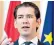  ??  ?? Sebastian Kurz, the Austrian chancellor, said ‘we will be forced to take action to prevent harm to Austria’