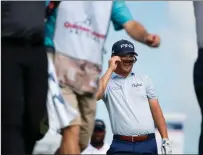  ?? Photo by Pete Marovich / The Washington Post ?? Andrew Landry fired a 7-under par 63 to take the lead after the first round of the Quicken Loans National in Maryland.