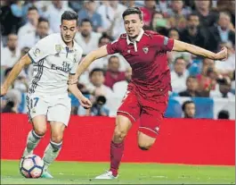  ?? FOTO: JA SIRVENT ?? Lenglet decidirá su futuro esta próxima semana tras hablar con Machín