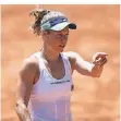  ?? FOTO: DPA ?? Tennisspie­lerin Laura Siegemund beim Duell in Brasilien.